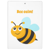 Bee Calmクリップボード クリップボード (裏面)