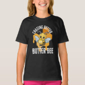 Bee, Chasing Butter - Butter Bee Tシャツ (正面)