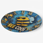 Bee Cool Funny Bee ペーパープレート (アングル)