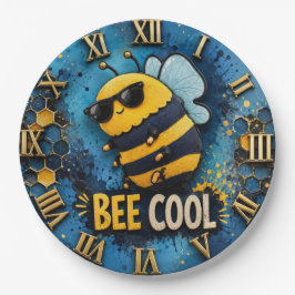 Bee Cool Funny Bee ペーパープレート