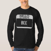 Bee Costume  Easy Last Minute Halloween Beekeeping Tシャツ (正面)