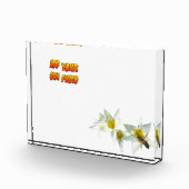 Bee Custの白いチューリップ写真ブロック フォトブロック (右)