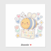 Bee Cute Today' Positive Affirmation for teachers  シール (シート)