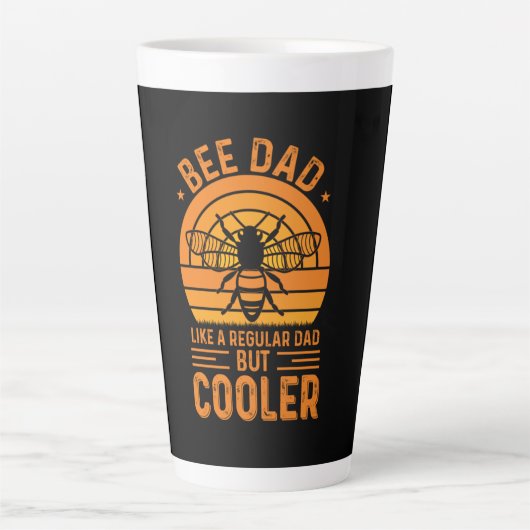 Bee Dad カフェラテマグ (正面)