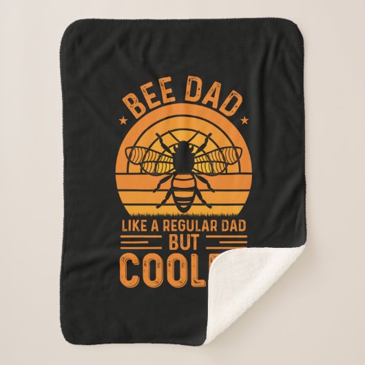 Bee Dad シェルパブランケット (正面)