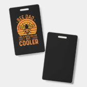 Bee Dad バッジ (正面＆裏面)