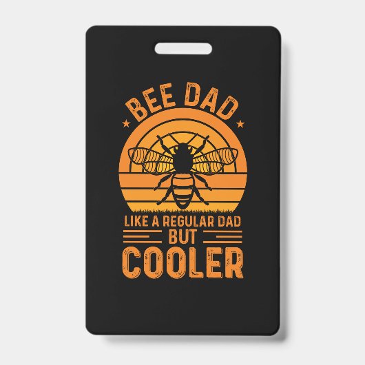 Bee Dad バッジ (正面)