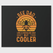 Bee Dad ラッピングペーパー (フラット)