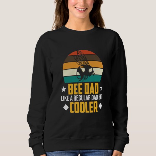Bee Dad Beekeeper Apiary Honey Beekeeping Graphic スウェットシャツ (正面)