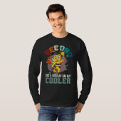 Bee Dad Like a Regular Dad But Cooler Bee Lover Ho Tシャツ (正面フル)
