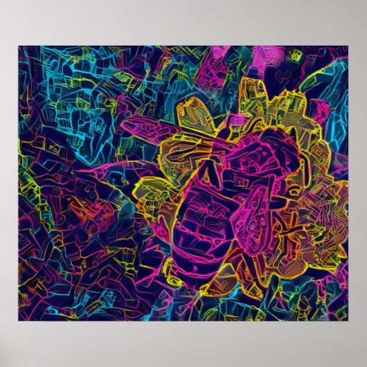 Bee Day 20威厳がある photo ポスター (正面)