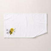 Bee Design Monogrammed バスタオルセット (ハンドタオル)