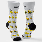 Bee Design Personalised ソックス (傾斜あり)