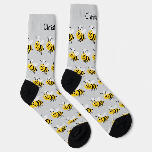 Bee Design Personalised ソックス (右)