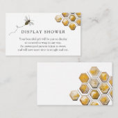 Bee Displayシャワーエンクロージャカード エンクロージャーカード (正面/裏面)