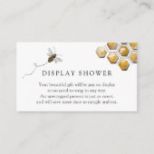 Bee Displayシャワーエンクロージャカード エンクロージャーカード (正面)