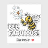 Bee Fabulous Sticker シール (シート)