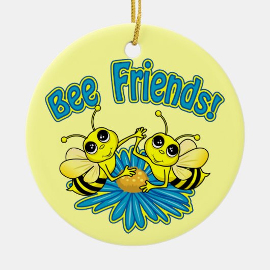 Bee Friends セラミックオーナメント (正面)