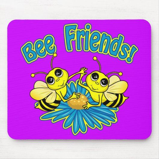 Bee Friends マウスパッド (正面)