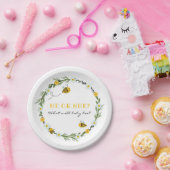 Bee Gender Revealプレート ペーパープレート (パーティー)