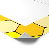 Bee Gender Reveal Voting Board ポスター (角)