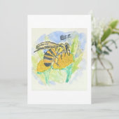 Bee Greeting Card 招待状 (スタンド正面)