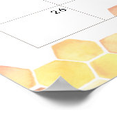 Bee Guess Baby 出産予定日カレンダーポスター ポスター (角)