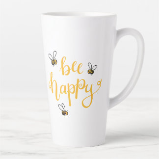 Bee happy カフェラテマグ