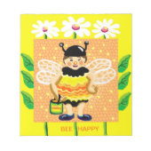 BEE Happy ノートパッド (正面)