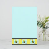 「Bee Happy」定置シート 便箋 (スタンド正面)