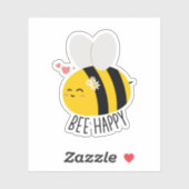 Bee Happy、Bee 感動的 Happyやる気を起こさせる シール (シート)