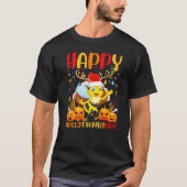 Bee  Happy Bee Hellothanksmas Tシャツ (正面)