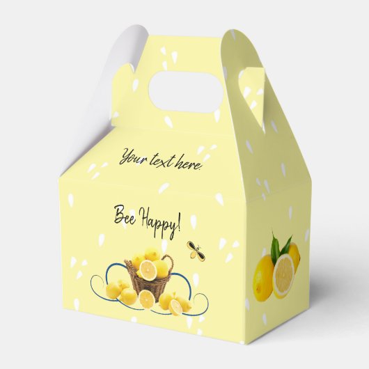 Bee Happy Favorites Box フェイバーボックス (正面サイド)