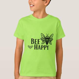 Bee Happy Tシャツ