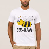 BEE-HAVEのまわりにTシャツ Tシャツ (正面)
