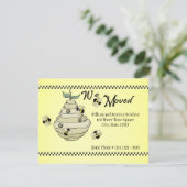 Bee Hiveのアドレス変更のお知らせ 案内状 (スタンド正面)