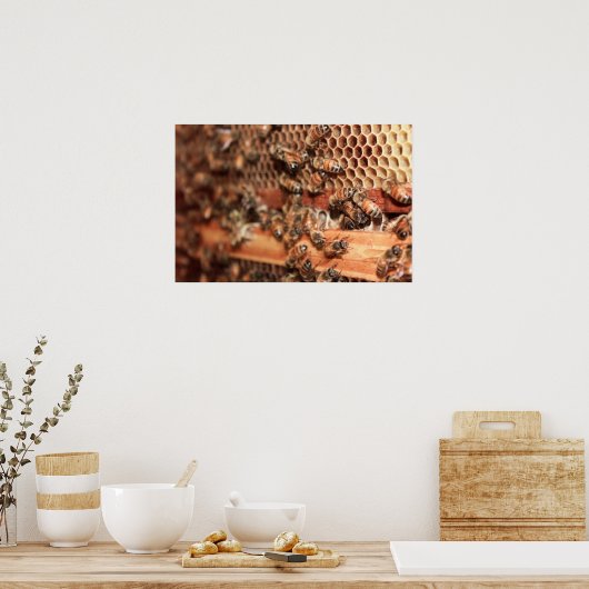 Bee Hiveポスター ポスター (キッチン)
