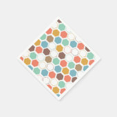 Bee Hiveモジュールパターン スタンダードカクテルナプキン (角)