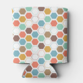 Bee Hiveモジュールパターン 缶クーラー (裏面)