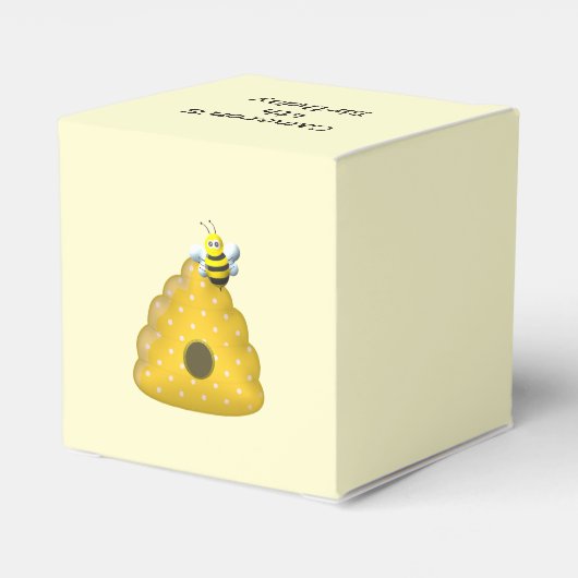Bee Hive オリジナルデザインで涼しげに フェイバーボックス (裏面サイド)