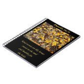Bee Hive. Christian gift ノートブック (左側)