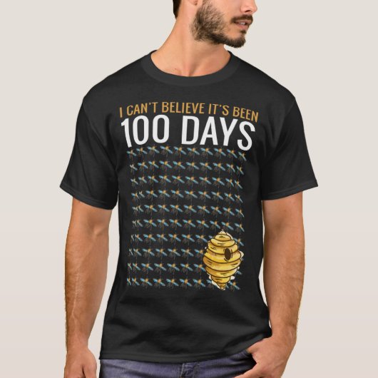 Bee Hive Tree 100 Days Of School Teacher Boys Tシャツ (正面)
