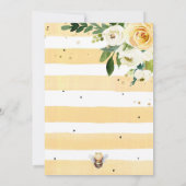 Bee Honey誕生日招待So Sweet to Bee 招待状 (裏面)