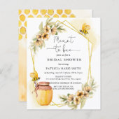 Bee Honeybeeの予算フローラブライダルシャワー (正面/裏面)