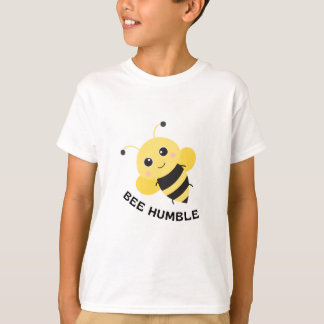 Bee Humble かわいい蜂Tシャツ – さりげないインスピレーション Tシャツ