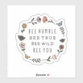 Bee Humble, Bee True, Bee Wild, Bee You シール (シート)