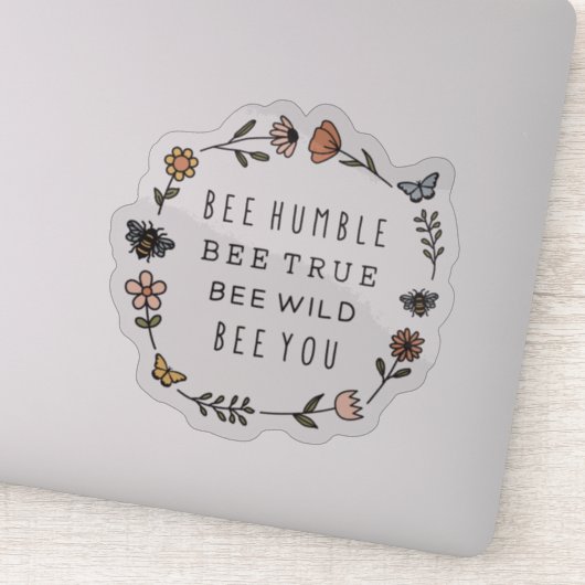 Bee Humble, Bee True, Bee Wild, Bee You シール (詳細)