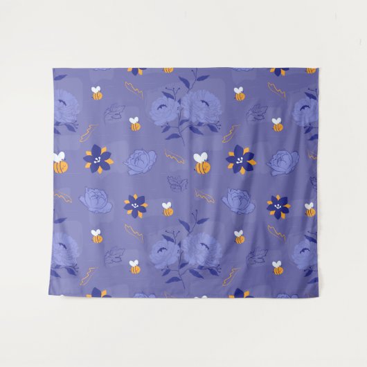 Bee in the Garden タペストリー (正面(横))