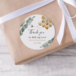 Bee-ing hereユーカリありがとう ラウンドシール