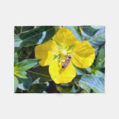 Bee-ing Productive フリースブランケット (正面(横))